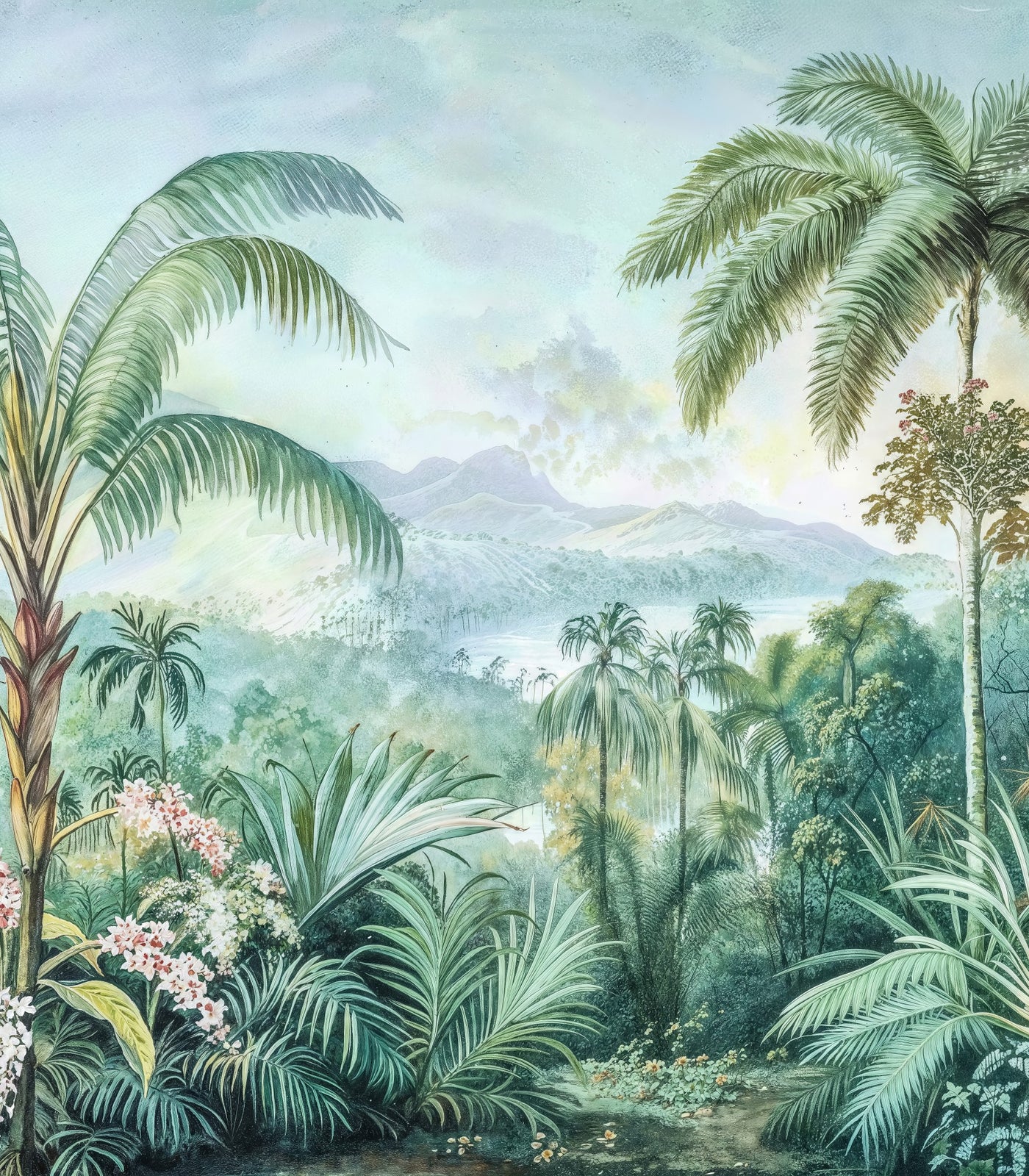 Custom Wall Mural – Test Design