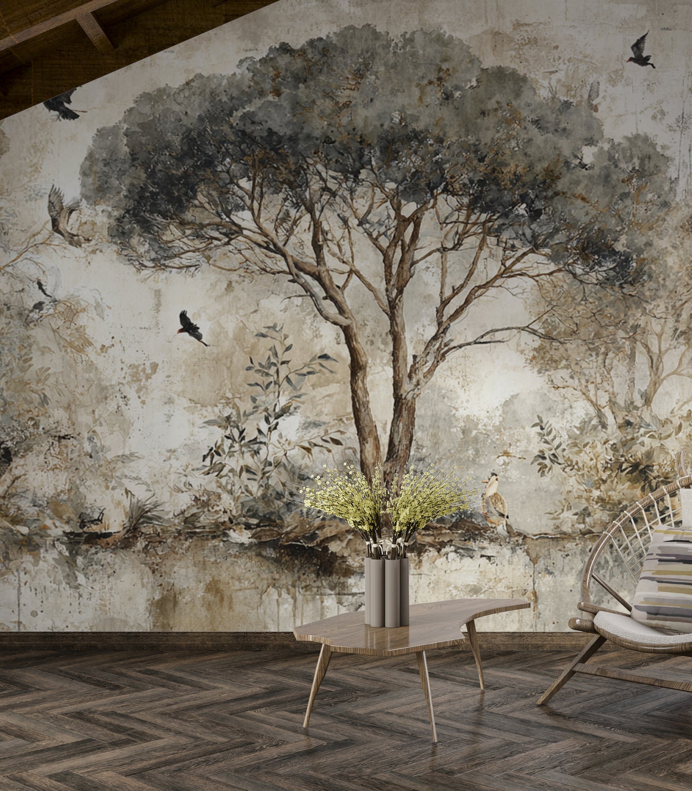 Timeless Woodland Elegance Wall Mural - image 3