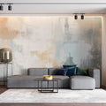 Abstract Wallpaper Mural | Luxury Neutral Interior Decor