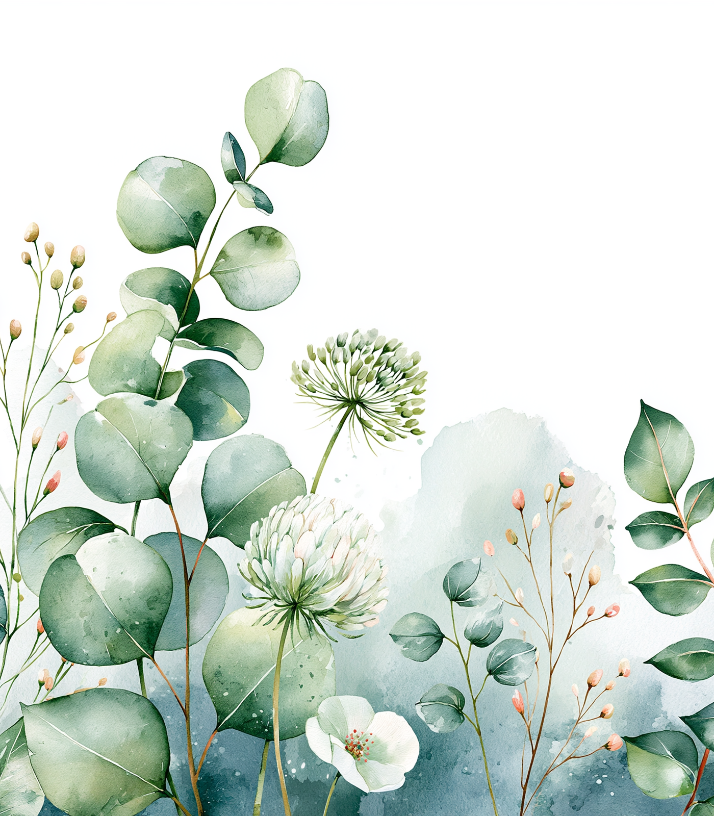 Botanical Wallpaper Mural | Botanical Wallpaper Mural Interior Decor