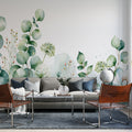 Botanical Wallpaper Mural | Botanical Wallpaper Mural Interior Decor