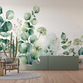 Botanical Wallpaper Mural | Botanical Wallpaper Mural Interior Decor