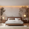 Landscape Wallpaper Mural | Luxury Neutral Interior Decor